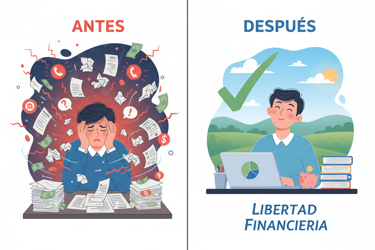 Antes y después